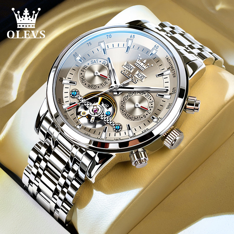 瑞士认证2026新款正品男士手表男款全自动机械表镂空腕表男表礼物