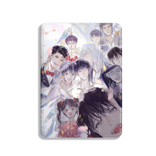 适用苹果我在惊悚游戏里封神10代10.9Air5白柳牧四城黑桃谢塔保护套mimi6平板壳10.9带笔槽ipad10.2寸air4/3