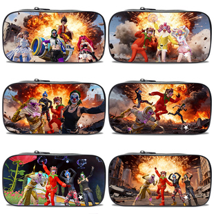 沙丘之主笔袋和平精英木乃伊多功能铅笔盒铅笔袋大容量收纳盒一二三年级到六年级可定制个性创意帆布文具盒