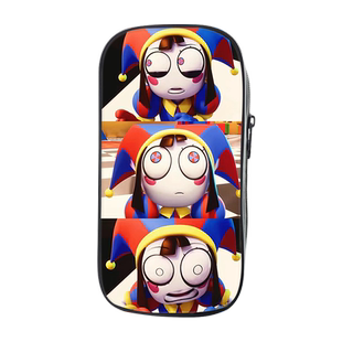 神奇数字马戏团笔袋铅大容量笔盒贾克斯文具盒文具袋高中生初中生男孩子小学生用多功能铅笔盒男女儿童学生潮