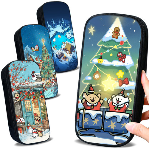 尧臣二次元帆布个性创意笔袋