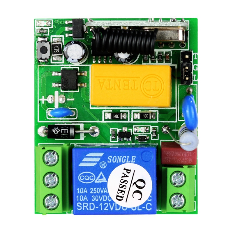 大皮箱黄电容交流220V单路电机LED灯安防监控遥控开关通断控制器