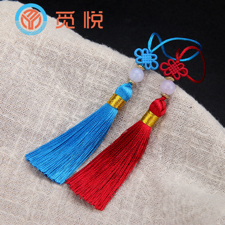 7厘米中国结流苏书签吊穗