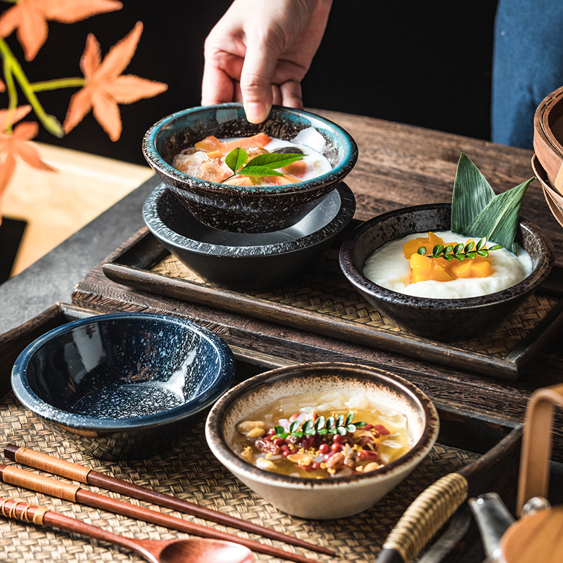 厚边碗碗达令虎陶瓷日式