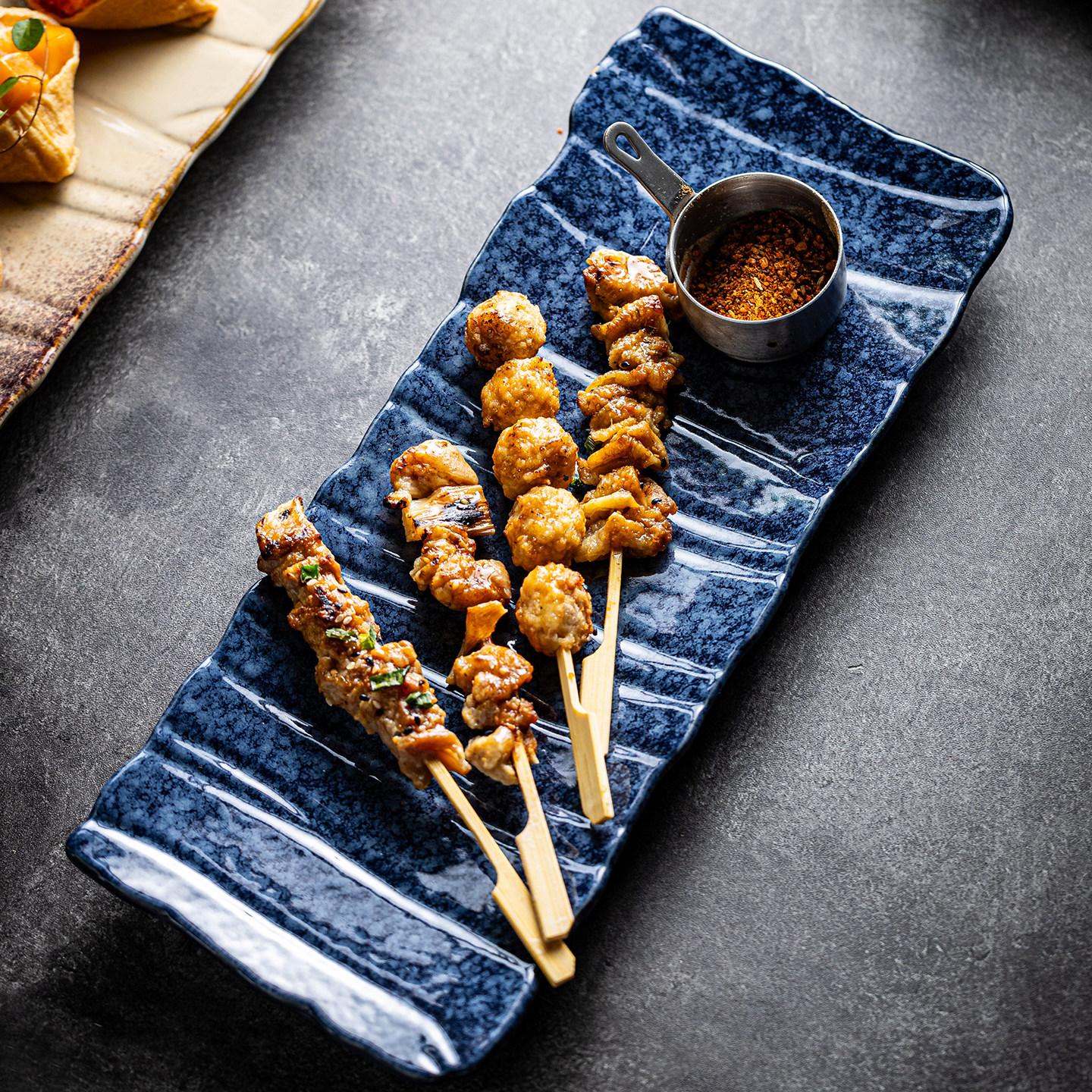 异形平板盘日本料理刺身盘点心平盘日式陶瓷寿司盘子商用餐厅