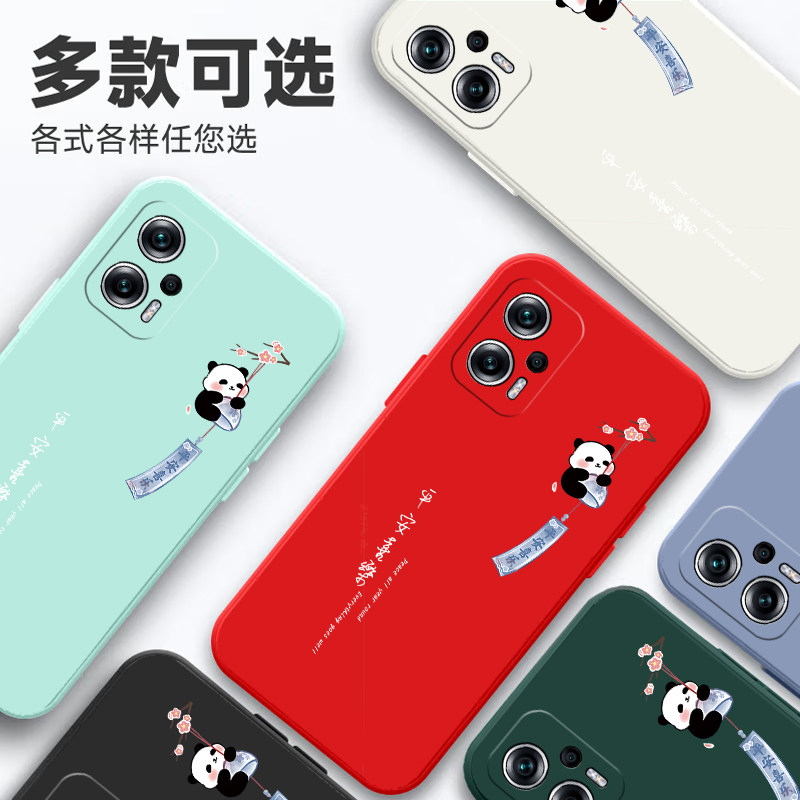 适用于小米红米Note11TPro手机壳22041216C卡通redmi直边not11tpor防摔radmi可爱n0te11tpr0软壳hm男女保护套