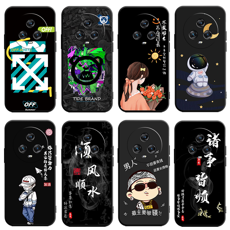 适用于华为荣耀magic5手机壳PGT-AN00个性pgt-anoo时尚pgtan00软硅胶HonorMagic5防摔Mgaic5保护套潮男女卡通