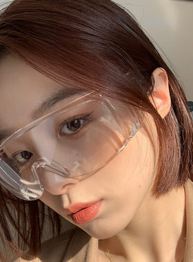 护目镜男女防飞溅防飞沫防灰尘防尘防雾防蓝光防护眼镜护目平光镜