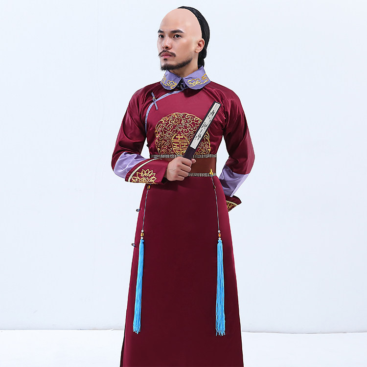 影视古装步步惊心清朝男士服装满族服饰皇帝服阿哥服皇子服贝勒服