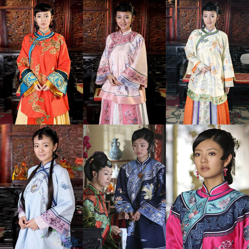 影视古装清朝民国少奶奶秀禾服剧组群演丫鬟影楼写真服话剧演出服,女装/女士精品,民族服装/舞台装,淘宝优惠券,粉丝福利购,淘宝优惠卷