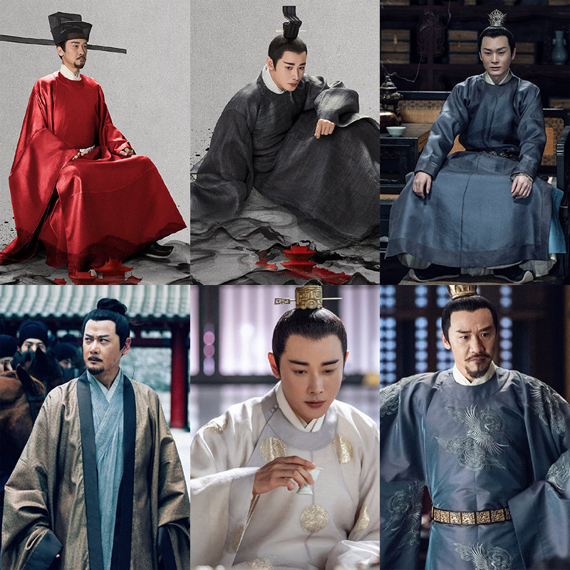 影视古装鹤唳华亭同款宋朝男汉服大臣服舞台剧话剧剧组群演演出服