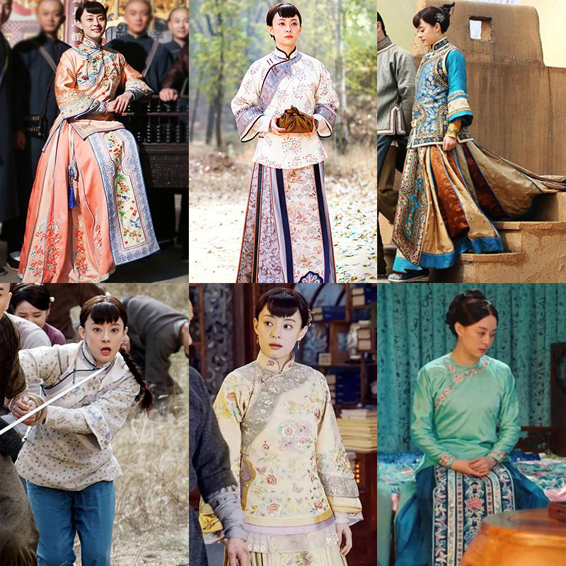 影视那年花开月正圆同款古装民国小姐少奶奶秀禾服伴娘服演出服