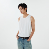 凉感 宽松运动居家汗衫 速干透气休闲肌理背心 新款 夏季 DIMC