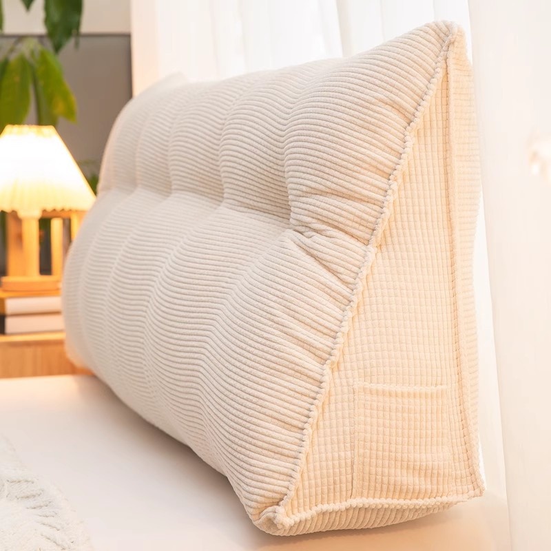 靠枕床上床头靠垫软包卧室榻榻米飘窗沙发靠背防撞护腰护颈可拆洗