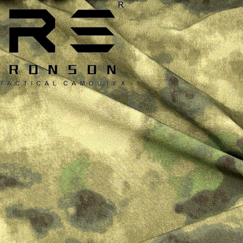 A-TACS-FG废墟迷彩尼龙四面弹橘皮起皱风格面料吸湿排汗布透气