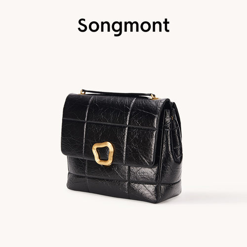 songmont巧克力系列大号小方包