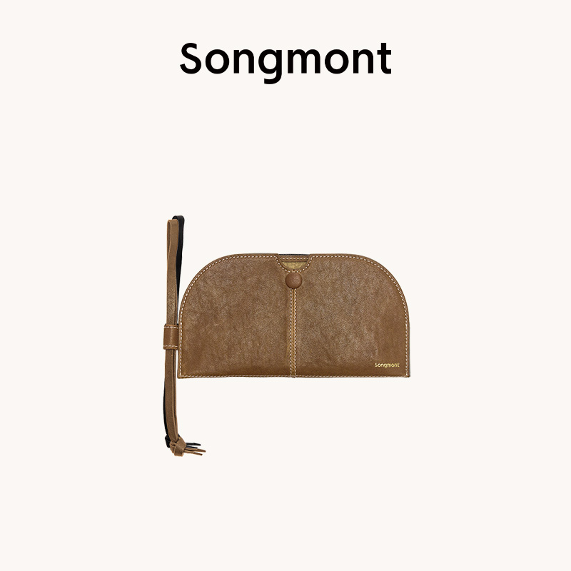 Songmont植鞣眼镜收纳袋包包挂件