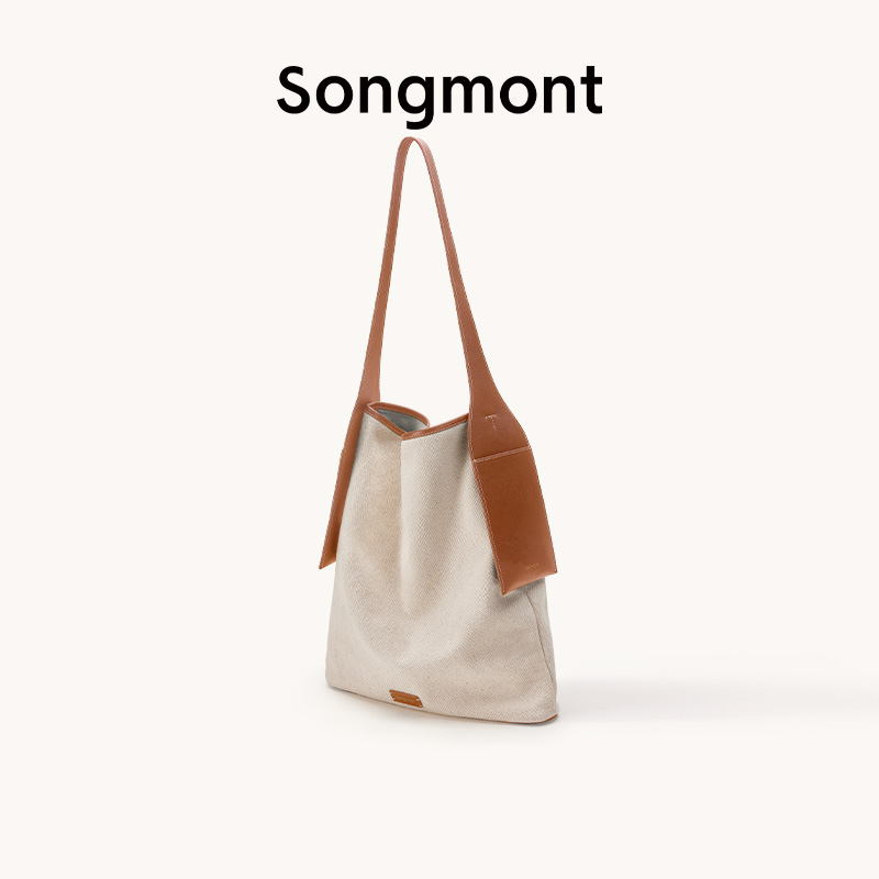 Songmont挂耳托特系列帆布包