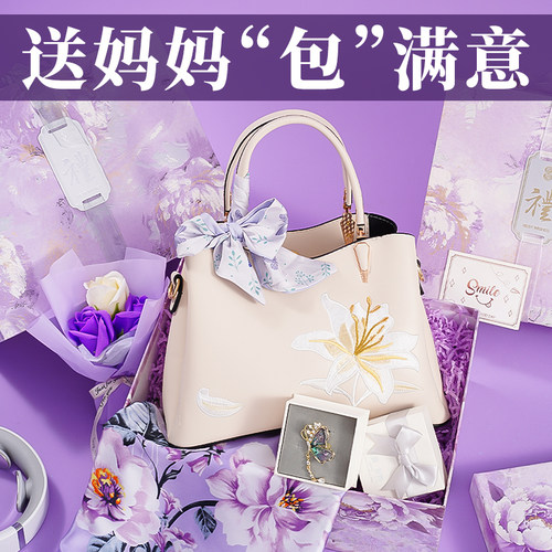生日礼物送轻奢礼盒妈妈包