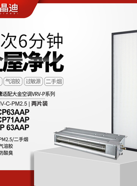 适配大金中央空调过滤网FPDCP63/71AAP除PM2.5滤芯CN-EMV-C