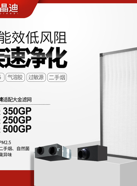 适配大金新风系统全热交换机过滤网IAQ500GP家用除甲醛过滤芯套装