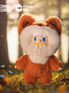 【现货】寻找独角兽 FARMER BOB怪奇守护者搪胶毛绒盲盒女生礼物