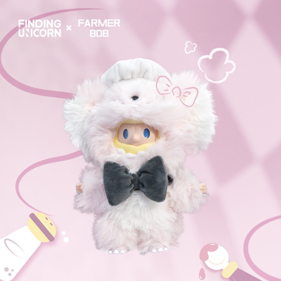 寻找独角兽FARMER BOB 鼠鼠厨师BOB搪胶毛绒挂件吊卡潮玩 送礼