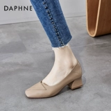 Черные туфли на высоком каблуке на высоком каблуке для матери, 2026 года, осенние