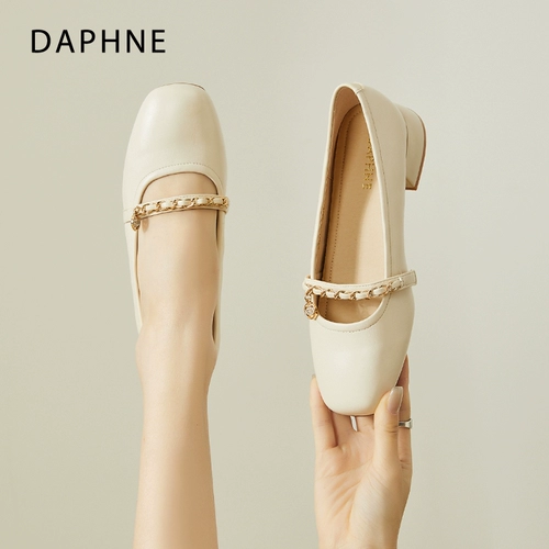 Daphne French Mary Zhen Женская обувь 2024 Новая весенняя женские женские жены.