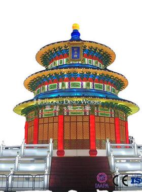 大宋不夜城彩灯宫灯北京故宫大门模型景区主题公园造景美陈互动