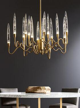 美式吊灯轻奢餐厅吊灯后现代简约创意灯箭行吊灯客厅吧台灯具