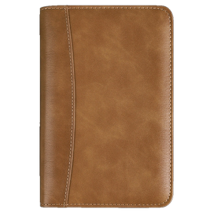 A5商务多功能活页拉链包笔记本会议记事本子企业定制logo创意办公文具经理夹书写带计算器房产销售日记资料册