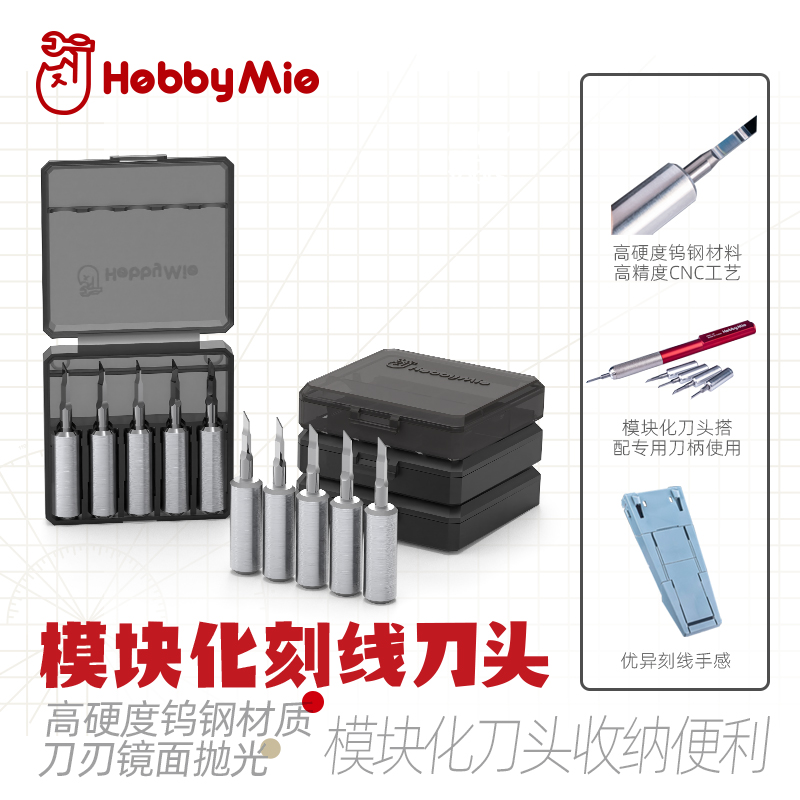 喵匠模块化刻线推刀高硬度钨钢