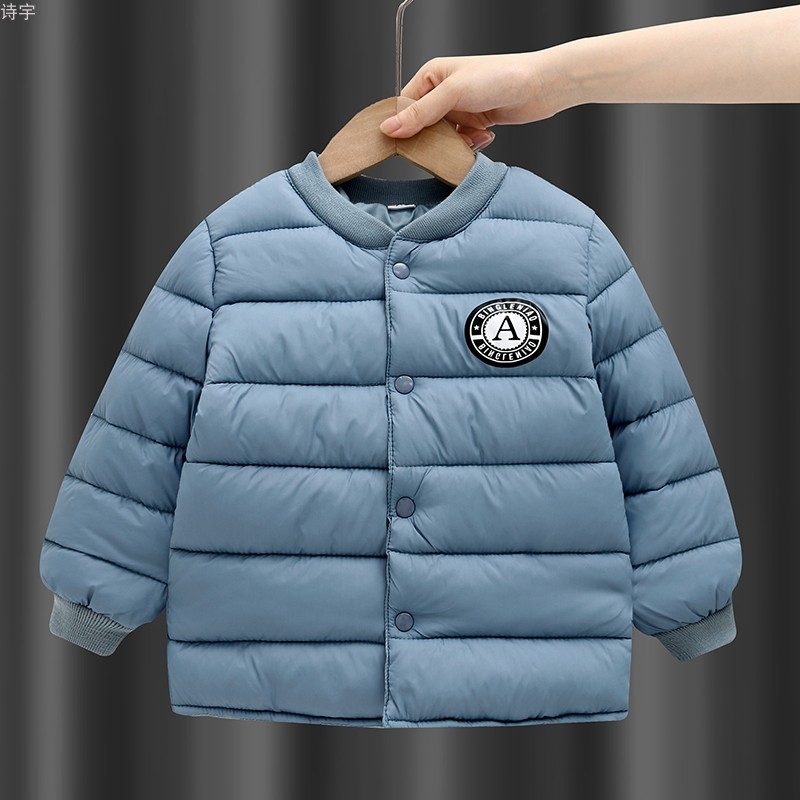 校服内胆内穿保暖贴身初中生无领羽绒棉服外套校服神器内胆男童女