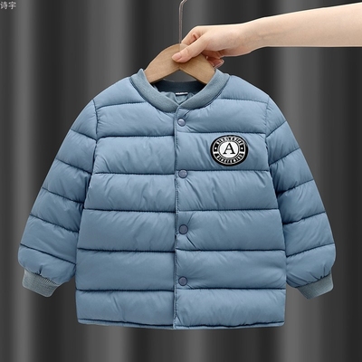 校服内胆内穿保暖贴身初中生无领羽绒棉服外套校服神器内胆男童女