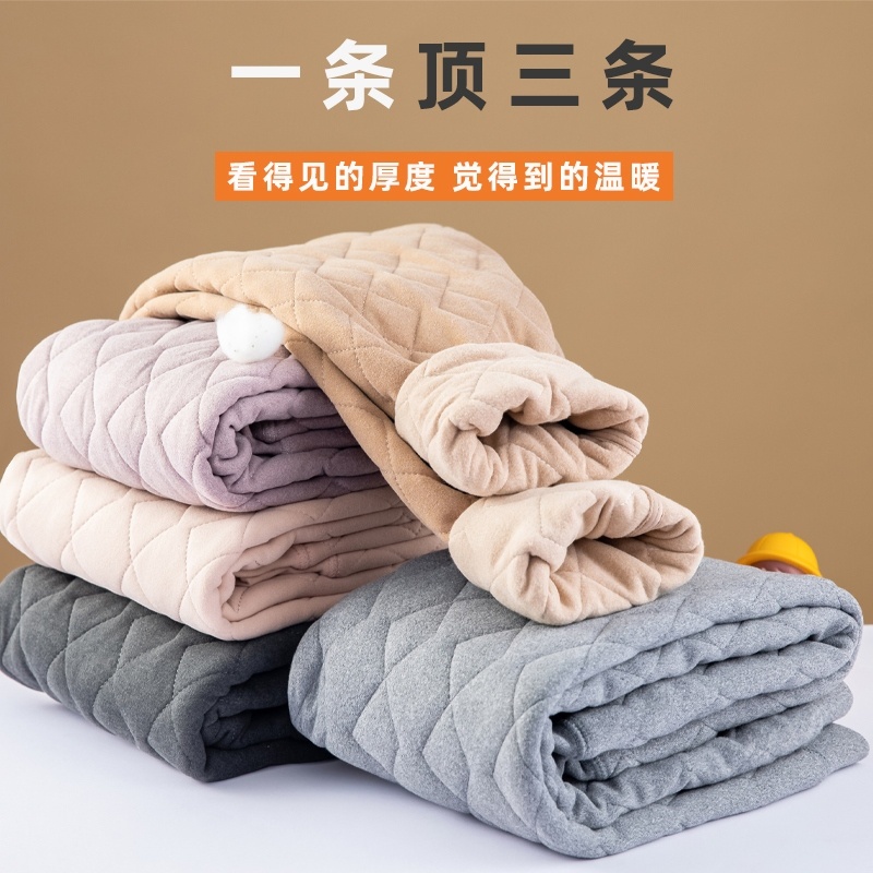 女童棉裤秋冬季加厚外穿加绒宝宝裤子儿童校服神器保暖打底裤大童