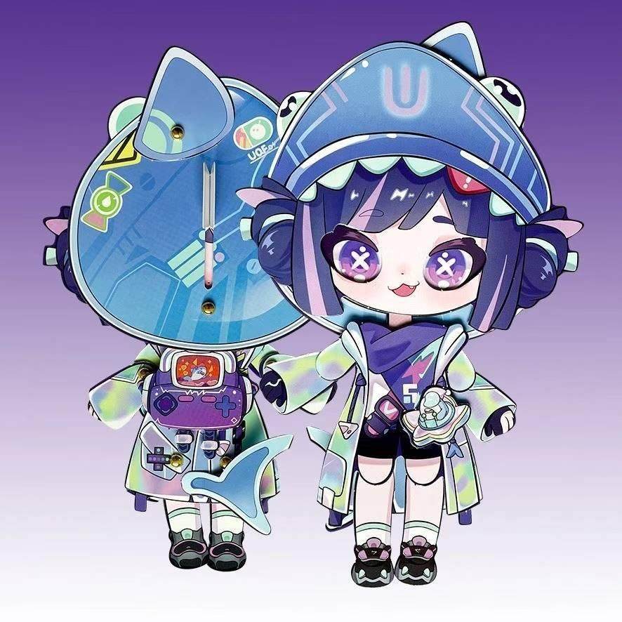 蛋仔派对鲨莉娃【赠拼装