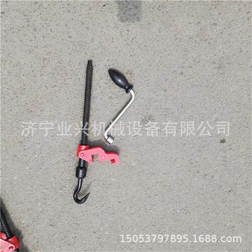 人紧固1757 带摇把紧固器力 铁防路溜紧固器器 螺杆紧固器