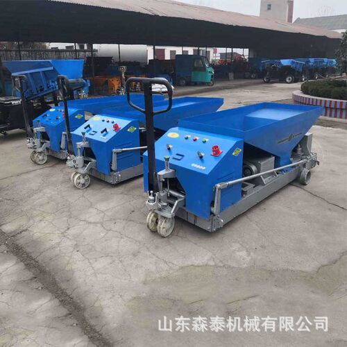 跨境出口轻质隔墙板成型机 预应力空心薄板隔墙板机 预制板挤压机