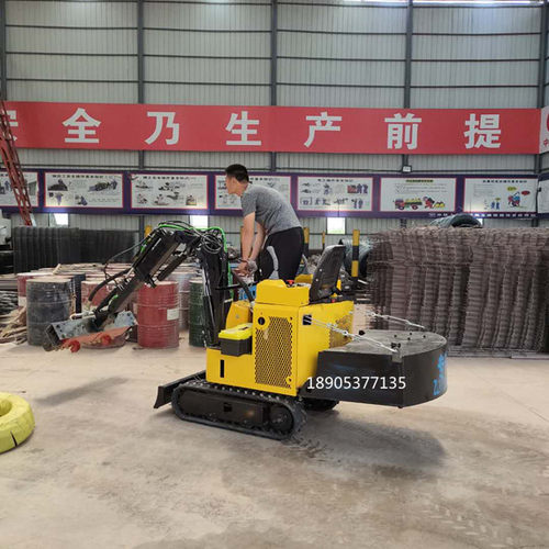 多角度旋转隧道凿毛机 隧道弧形凿毛机 自动行走凿毛机厂家