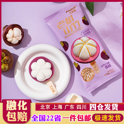 【10支】新品艾冰客老树山竹真果原浆口味雪糕冰淇淋75g/支冰激凌