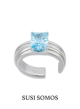 susisomos多功能饰品银蓝配色