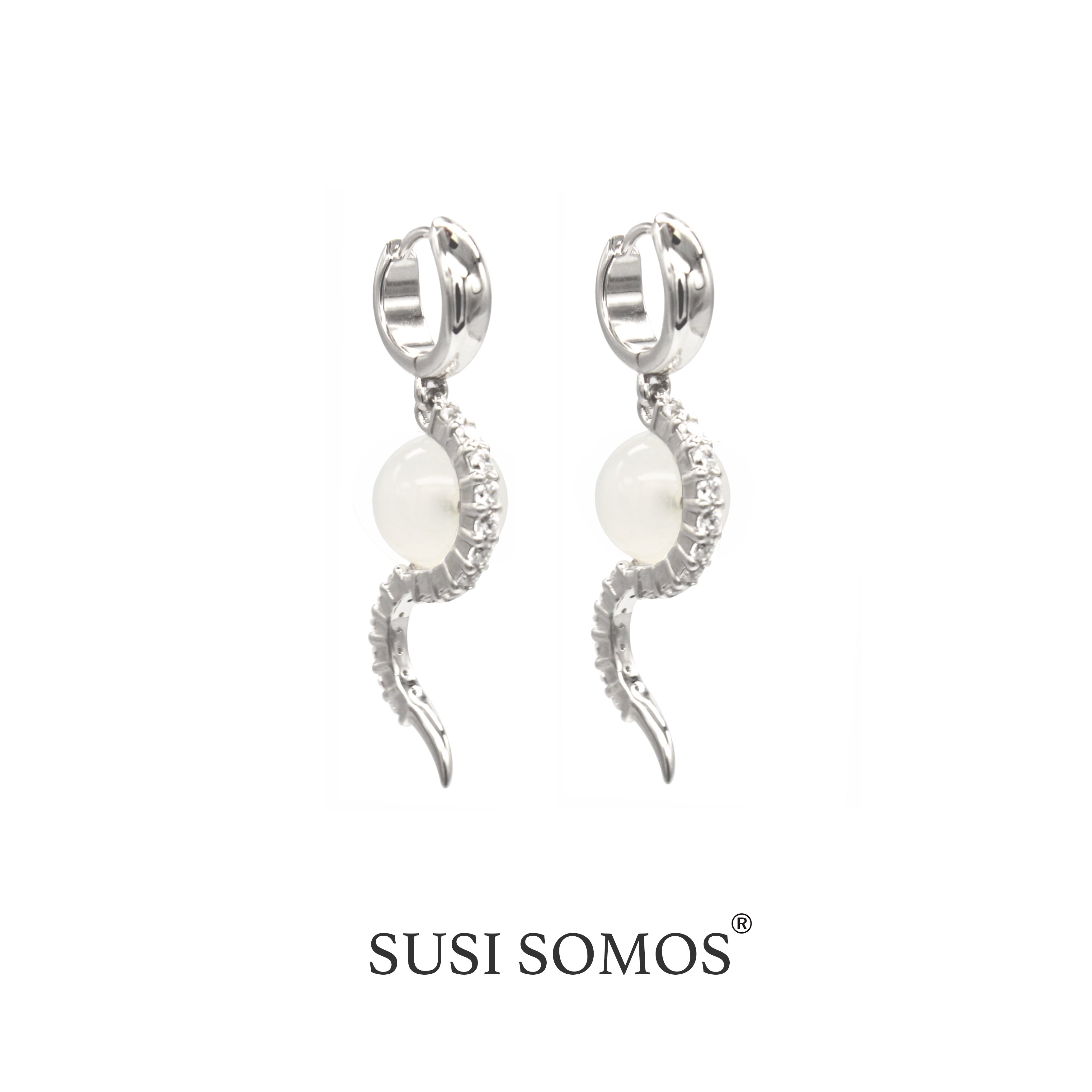 SUSISOMOS贪吃蛇果实耳钉