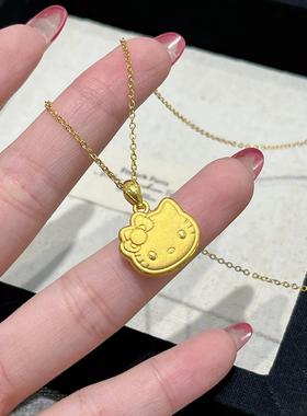 hellokitty可爱卡通kt猫项链