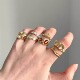 7件套Vintage古着做旧不规则戒指2025新款 高级感食指戒欧美风指环