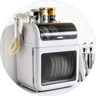 厨房碗架塑料碗柜碗筷收纳盒放碗碟沥水装碗箱带盖灶台厨具置物架