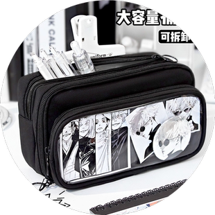 日式追星女孩小食量痛包笔袋小众不撞款大容量初中女生可放小卡的