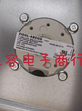ZIEHL-ABEGG MX085-4EK-10.U 230V变频器ABB风机 RH35M-4EK.2F.1R