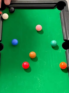 迷你台球桌成人大学生宿舍玩具儿童大号桌球创意玩具双人对战游戏