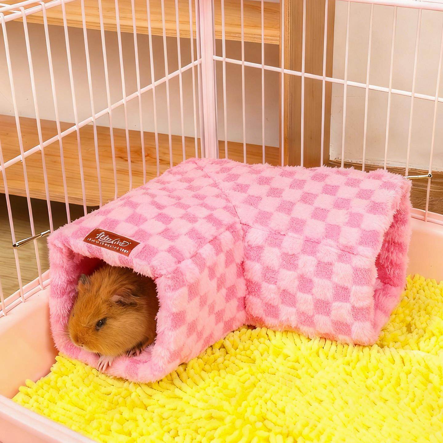 仓鼠过冬窝加绒睡袋窝棉窝保暖舒适金丝熊荷兰猪小宠玩具通道隧道,宠物/宠物食品及用品,窝,淘宝优惠券,粉丝福利购,淘宝优惠卷